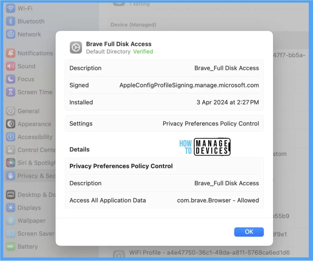 How to deploy PPPC utility on macOS using Intune Fig. 11